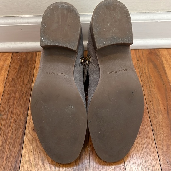 Cole Haan gray suede booties - Picture 5 of 7